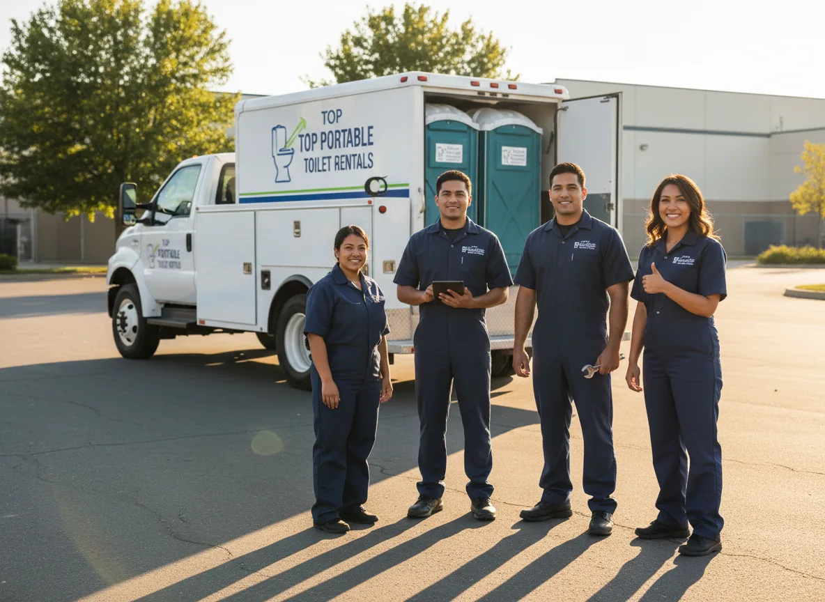 Short Term Porta Potty Rental company in Oakwood, VA